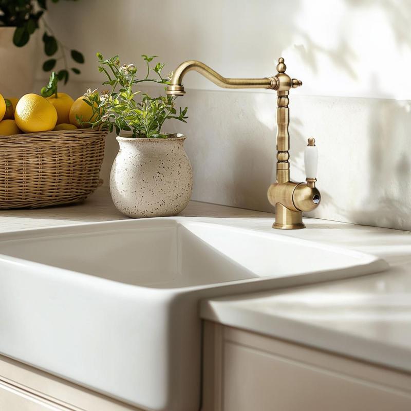 Grifo de cocina Franke Particolare Old England clásico bronce 115.0028.205