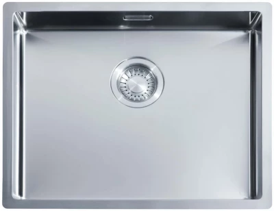 Fregadero ABK Bingara de acero inoxidable extraplano 10 cm, para personas con movilidad reducida, empotrable y sobre encimera BIN5010FVI