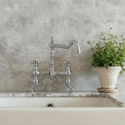 Grifo de cocina Nostalgic acero inoxidable V1979RVSST