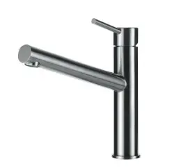Grifo de cocina Lorreine Frome de acero inoxidable con caño giratorio 1154021732