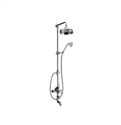 Huber Victorian Thermostatic Shower Set Chrome 592.VT21H.CR