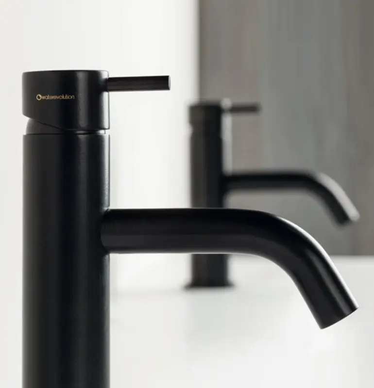 Grifo Waterevolution Flow monomando  negro mate T110PR
