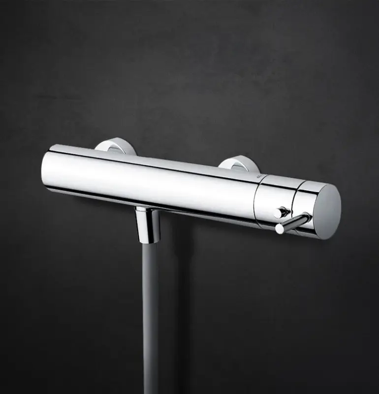 Termostato de ducha Waterevolution Flow con juego de ducha cromado T140T01