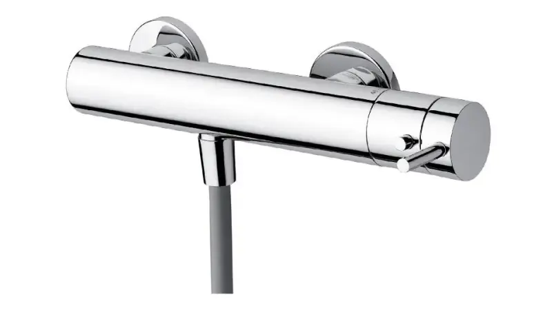 Termostato de ducha Waterevolution Flow con juego de ducha cromado T140T01