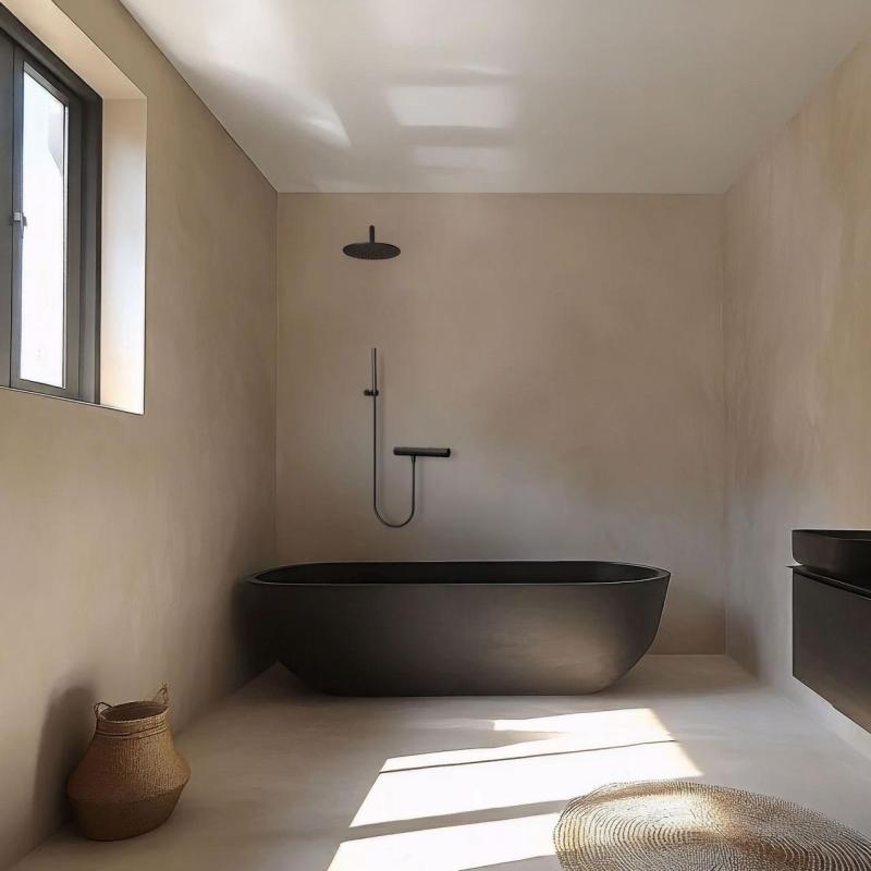 Termostato Waterevolution Flow de ducha con accesorios negro T140TPR