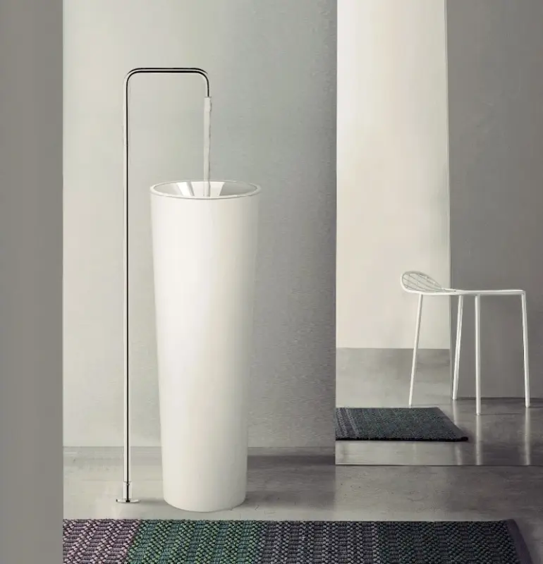 Waterevolution Flow Grifo para lavabo independiente Caño cromado T1.676.01