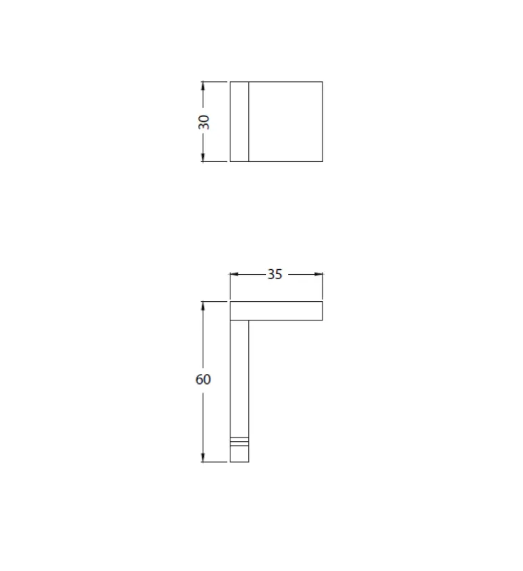 Toallero Waterevolution Deep cromado A25001