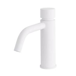 Grifo de lavabo Waterevolution Flow con autocierre blanco mate T110TPB