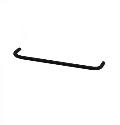 Waterevolution flow simple towel rail 60cm, black A112PR