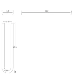 Toallero Waterevolution flow acero inoxidable A115IE