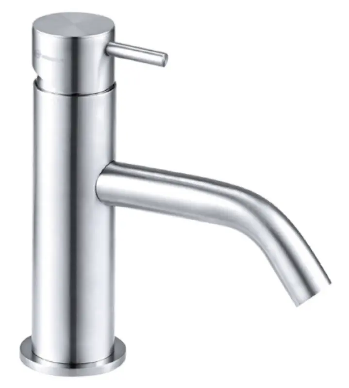 Grifo bajo para lavabo Waterevolution Flow acero inoxidable T110IE