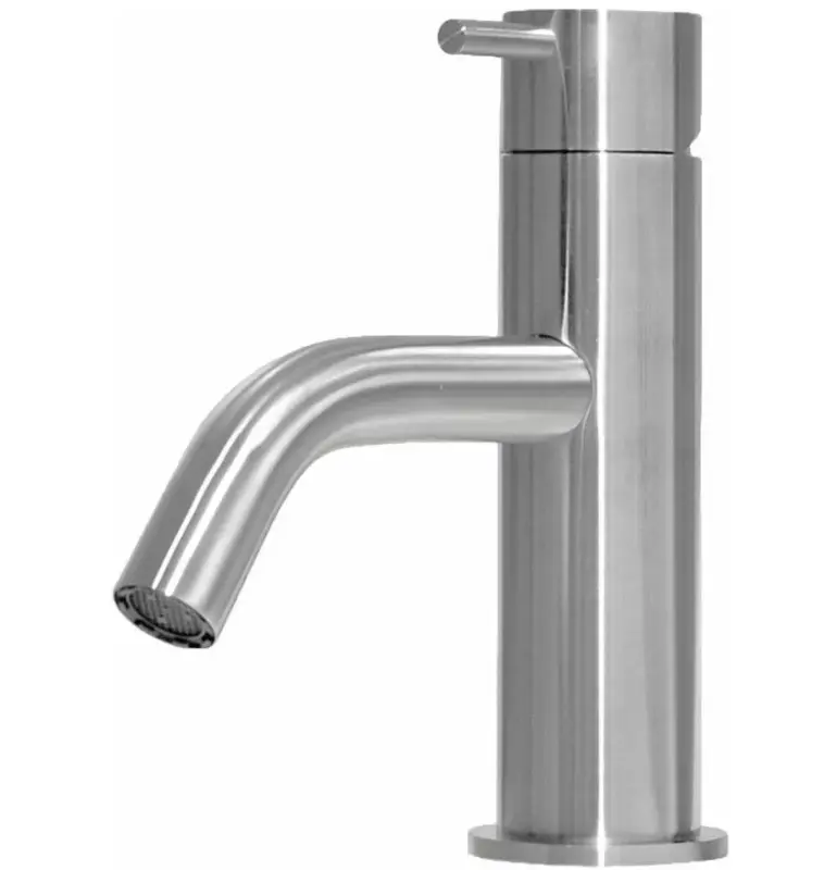 Grifo bajo para lavabo Waterevolution Flow acero inoxidable T110IE