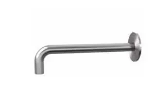 Waterevolution Flow bath spout 15cm full stainless steel T1671IE