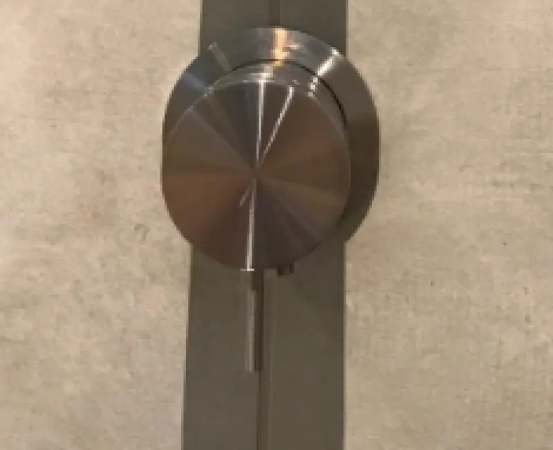 Termostato de ducha empotrado Waterrevolution Flow de acero inoxidable macizo con rosetón redondo T142TBIE 1208816582