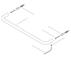 Toallero Waterevolution flow 60cm Cromo A11201