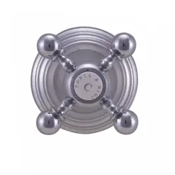 Grifo PB Classic llave de paso oculta con maneta de estrella cromado 1208855562