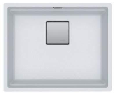 Franke Kubus KNG 110.52 kitchen sink 52x42 white granite undermount 125.0512.506