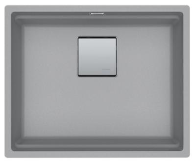 Franke Kubus KNG 110.52 kitchen sink 52x42 gray granite undermount 125.0512.507