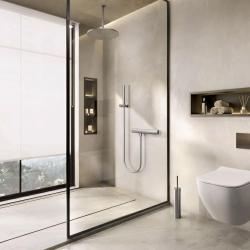 Termostato Waterevolution Flow de ducha con accesorios  de acero inoxidable T140TIE