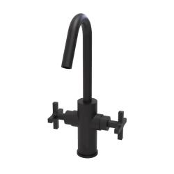 Grifo de lavabo Waterevolution Cruz negro mate 1208916592
