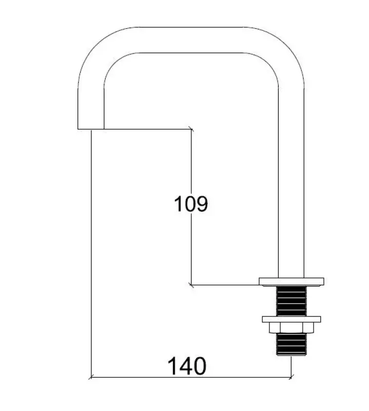 Grifo de lavabo Waterevolution Cruz de 3 orificios negro mate 1208916602