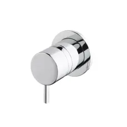 Grifo mezclador Waterevolution Flow empotrado  acero inoxidable incl. pieza de montaje 1208920244