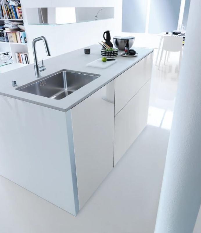 Grifo de cocina Franke Cube teleducha extraíble acero inoxidable 115.0529.207