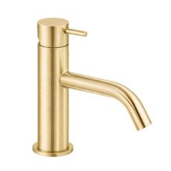Grifo para lavabo Waterevolution Flow PVD cepillado oro claro T110WGE