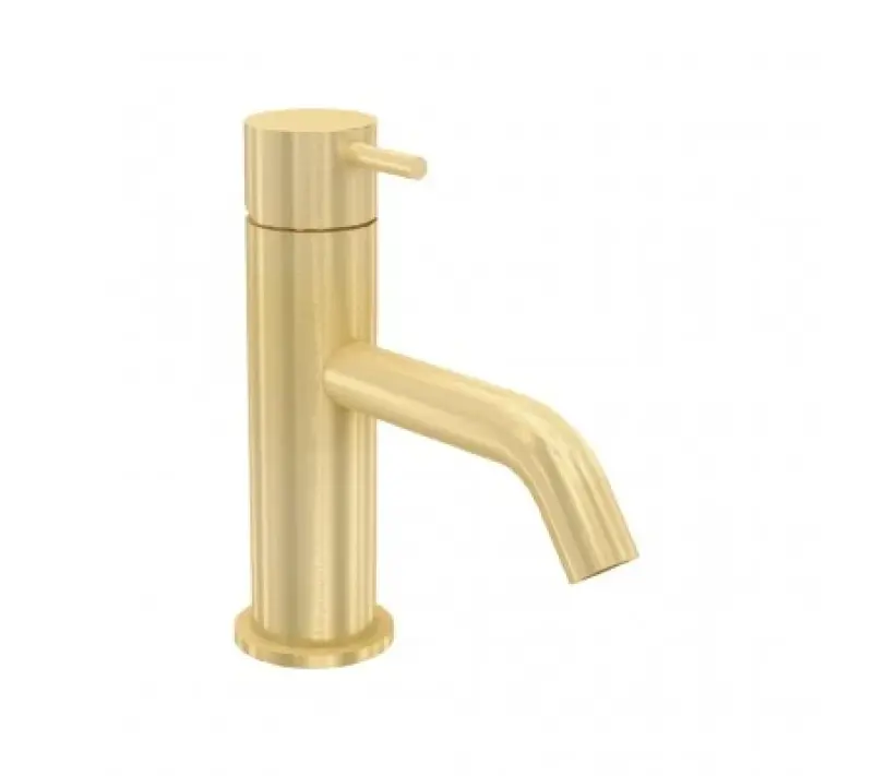 Grifo para lavabo Waterevolution Flow PVD cepillado oro claro T110WGE