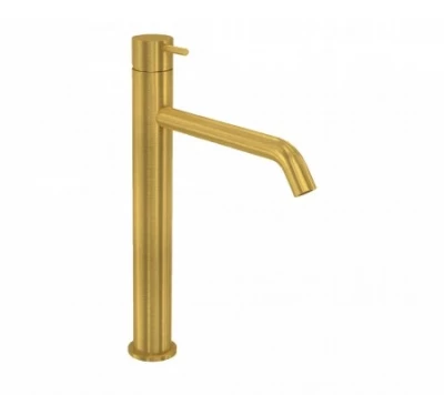Grifo para lavabo Watervolution Flow para lavabos de latón cepillado T115LE