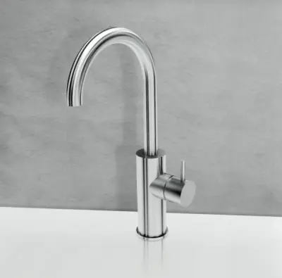Waterevolution Flow washbasin tap high model chrome T1121F01