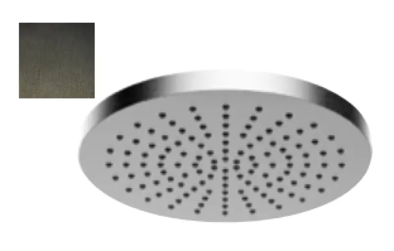 Ducha SB 316 de efecto lluvia redonda 20 cm PVD gris plomo 1208946727