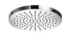 Ducha SB Rubinetterie Eco Air con efecto lluvia y economizador de agua Alcachofa de ducha 20 cm metal negro mate 1208946739