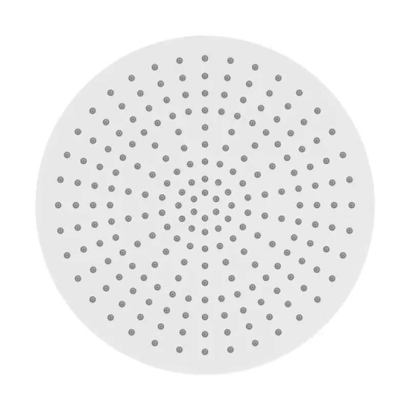 Ducha SB Rubinetterie Eco Air con efecto lluvia y economizador de agua Alcachofa de ducha 30 cm metal blanco mate 1208946746