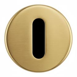 Sensor infrarrojo para lavabo oculto Waterevolution Flow conectado a la red eléctrica en latón satinado T118EELE