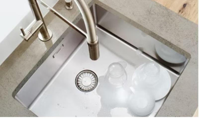 Fregadero pequeño de acero inoxidable Franke Maris MRX 210.19 para montaje enrasado  127.0568.037