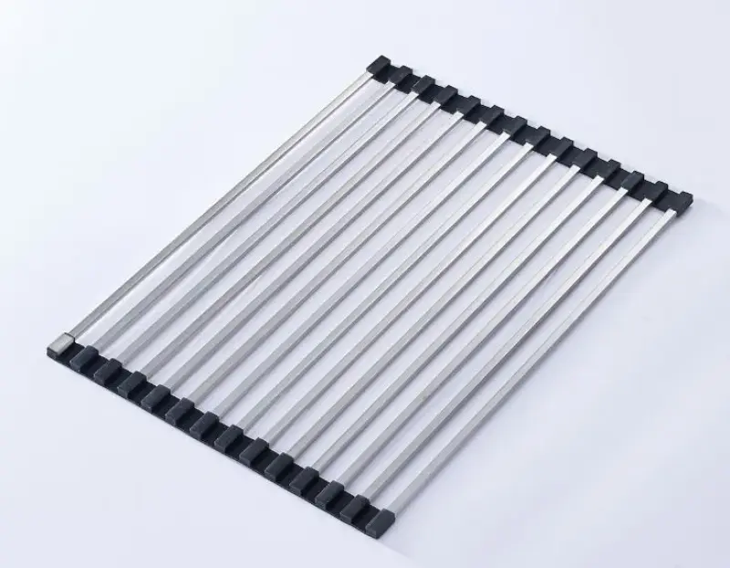 Alfombrilla enrollable de aluminio Magisso para fregadero 46 x 32 cm 30104000