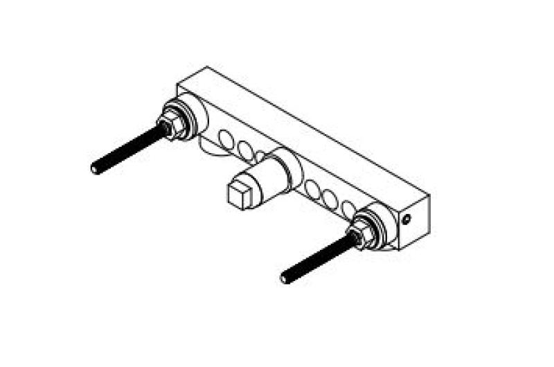 Waterevolution Grifo mezclador empotrado para lavabo, 3 orificios T0.16.3F.I