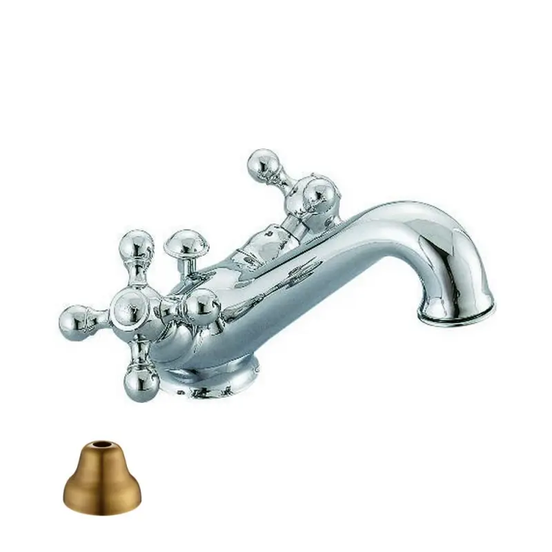 Mezclador Cisal Arcana para Lavabo cerámico color Bronce AC00051027