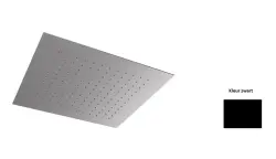 Ducha efecto lluvia SB Square 316 empotrada 38x38cm negro mate 1208952989
