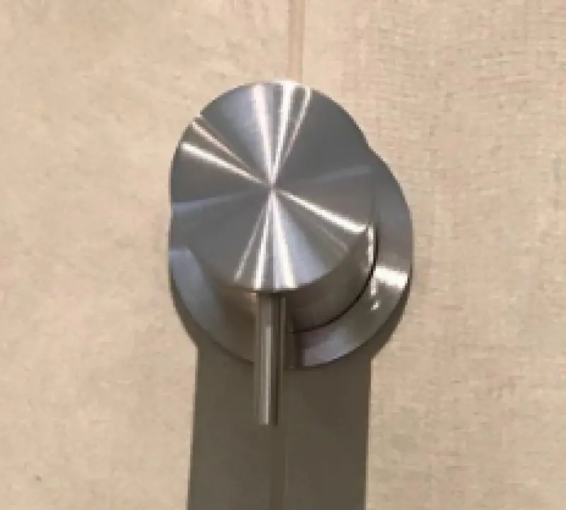 Desviador Waterevolution Flow empotrado de 2 vías pvd cobre satinado con roseta redonda T1482RCPE