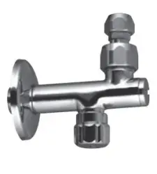 Válvula de esquina de PB Unix, válvula de filtro de esquina cromada para grifo de fuente y grifo de lavabo 1208953286