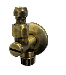Llave de paso en ángulo de PB Unix con filtro, de bronce, para grifo de fuente y grifo de lavabo 1208953287