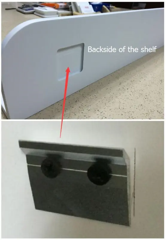 Solid-S Planchet Cesta de ducha de superficie sólida, color blanco mate, 120 x 12 cm, con fijación oculta 1208953449