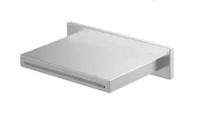 SB 316 Waterfall Spout Surface-Mounted Fully Stainless Steel 1208953546