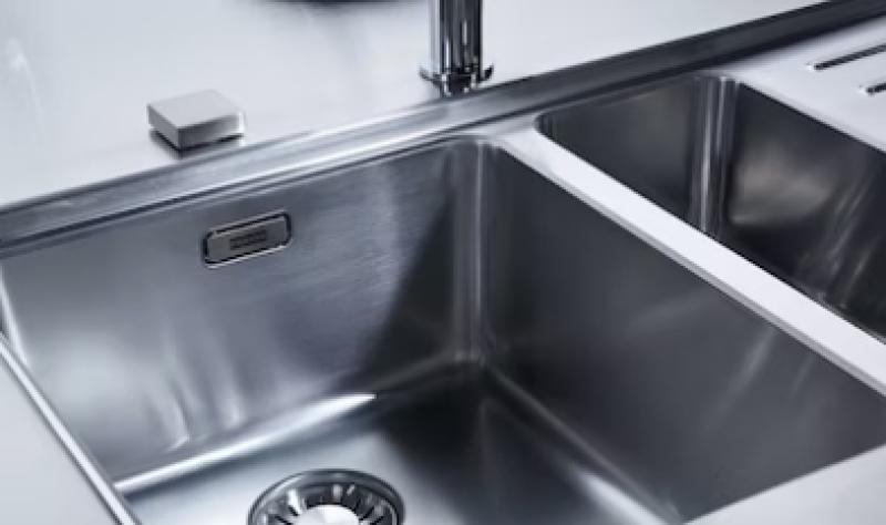 Fregadero pequeño Franke Mythos MYX 110.16 acero inoxidable 16x40cm bajo encimera 122.0638.196