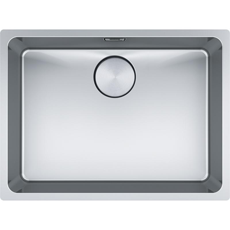 Fregadero de acero inoxidable Franke Mythos MYX 110.55 55x40cm bajo encimera 122.0638.200