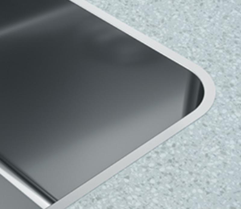 Fregadero Franke Mythos MYX 210.55 de acero inoxidable 55x40cm enrasado 127.0638.277