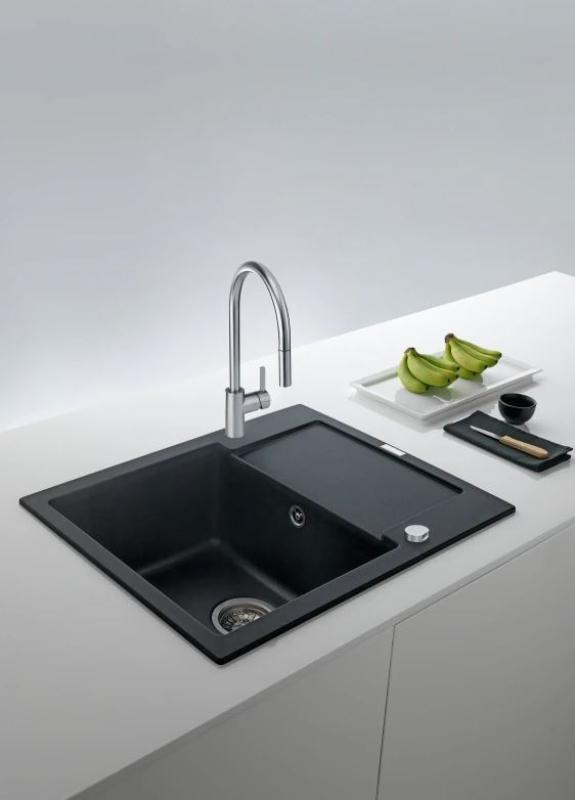 Grifo de cocina Franke Eos Neo con caño extraíble y función spray acero inoxidable 115.0590.045