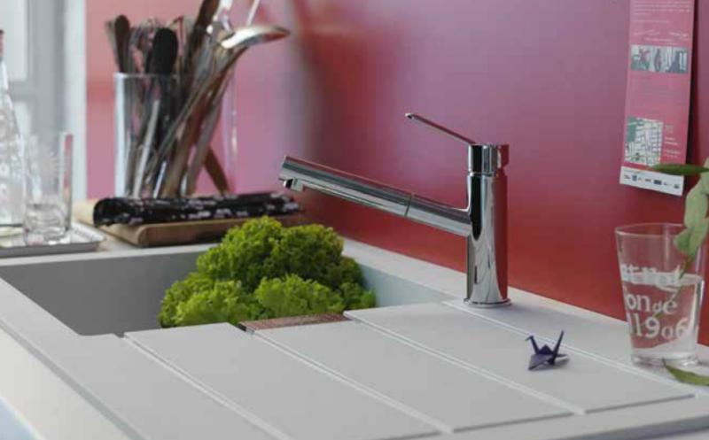 Franke Sirius 2 S2D 651 plástico 1,5 un fregadero y medio con escurridor blanco de superficie 100x50 143.0634.555